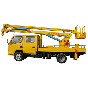 Dongfeng 18m - 22m truck mounted aerial work platform 4X2 hydraulic high lifting platform truck FOR SALE