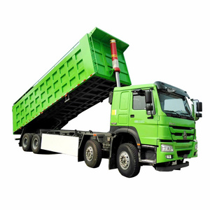 sinotruk howo A7 8x4 powful engine 371HP 30ton 60 ton  dump truck