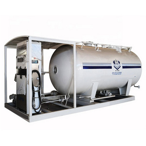 5m3 10m3 lpg gas station 20m3 25m3 40m3 lpg skid station 5cbm 20cbm 40cbm lpg storage tank station for sale