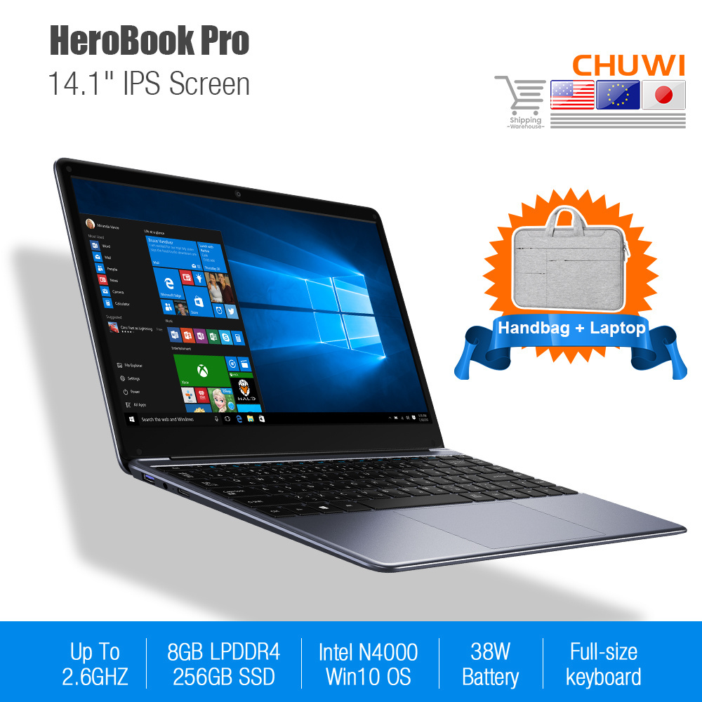 CHUWI 8GB LPDDR4+256GB Intel Celeron N4020 2ndhandlaptops Laptopusedlaptop Used Laptop For Sale In Qatar Used Laptops For 210usd