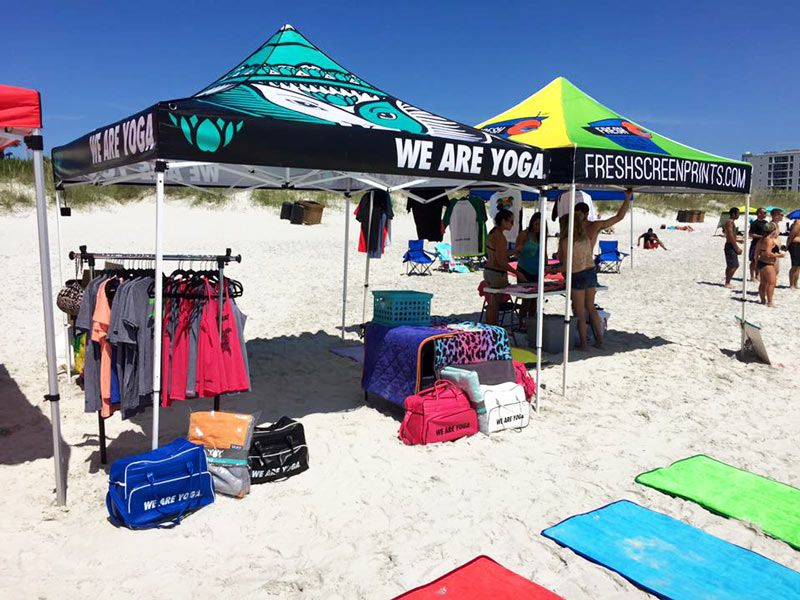 Pop Up Canopy Ez Up Sun Shade Canopy with Backpack Bag Custom 10x10 Canopy Tent for Sale