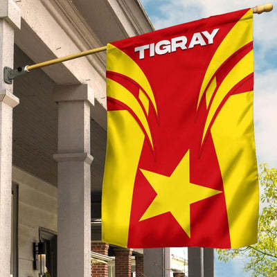 Wholesale Stock  100% Polyester  3x5 foot Tigray Flag  Printed Outdoor Flying Tigray Region Flag