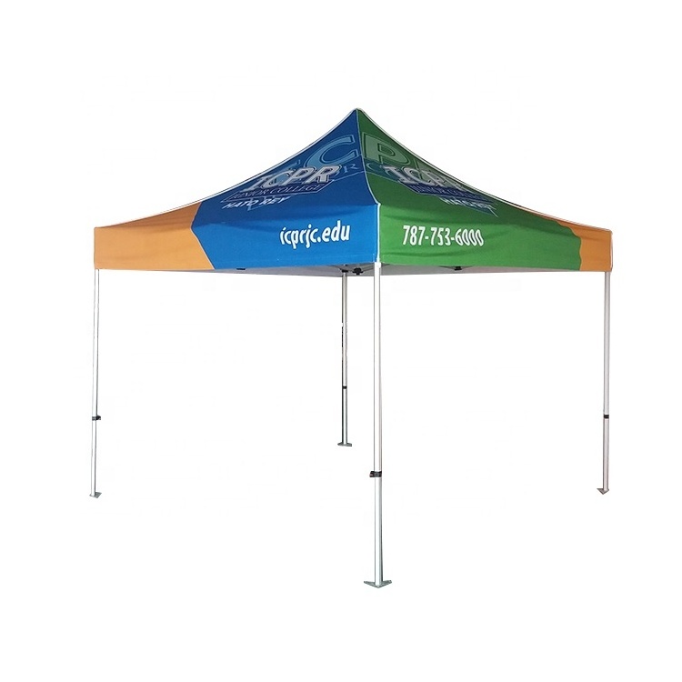 Free Design  Trade Show Tent Canopy 10x10 Outdoor Advertising Pop Up Gazebo