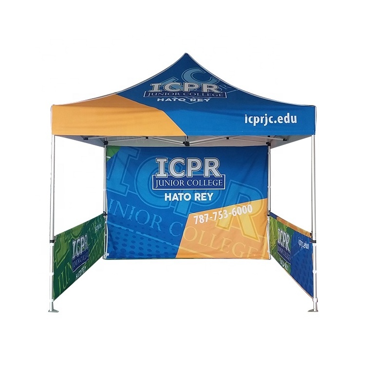 Free Design  Trade Show Tent Canopy 10x10 Outdoor Advertising Pop Up Gazebo