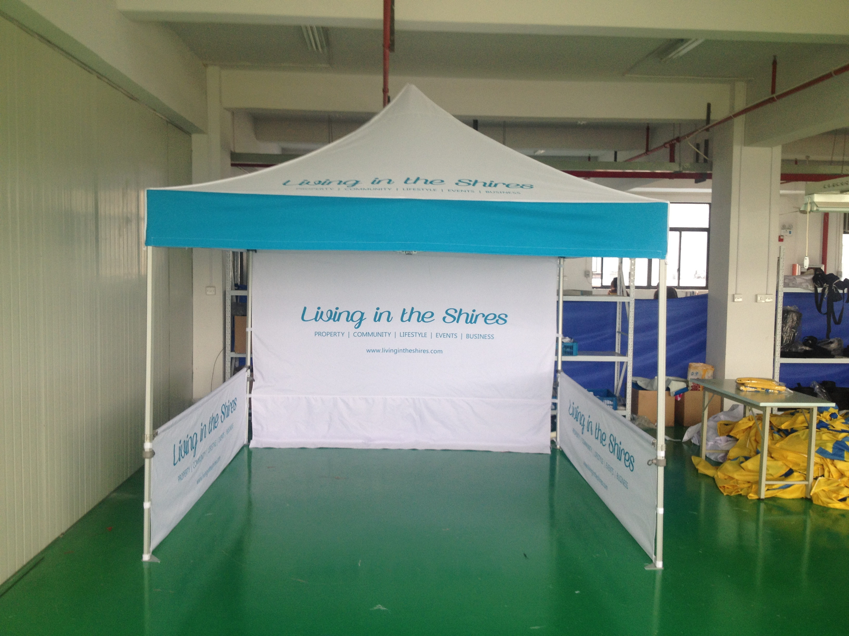 Customized Pop Up Tent for Outdoor Events Personalized Canopy with Logo Printing