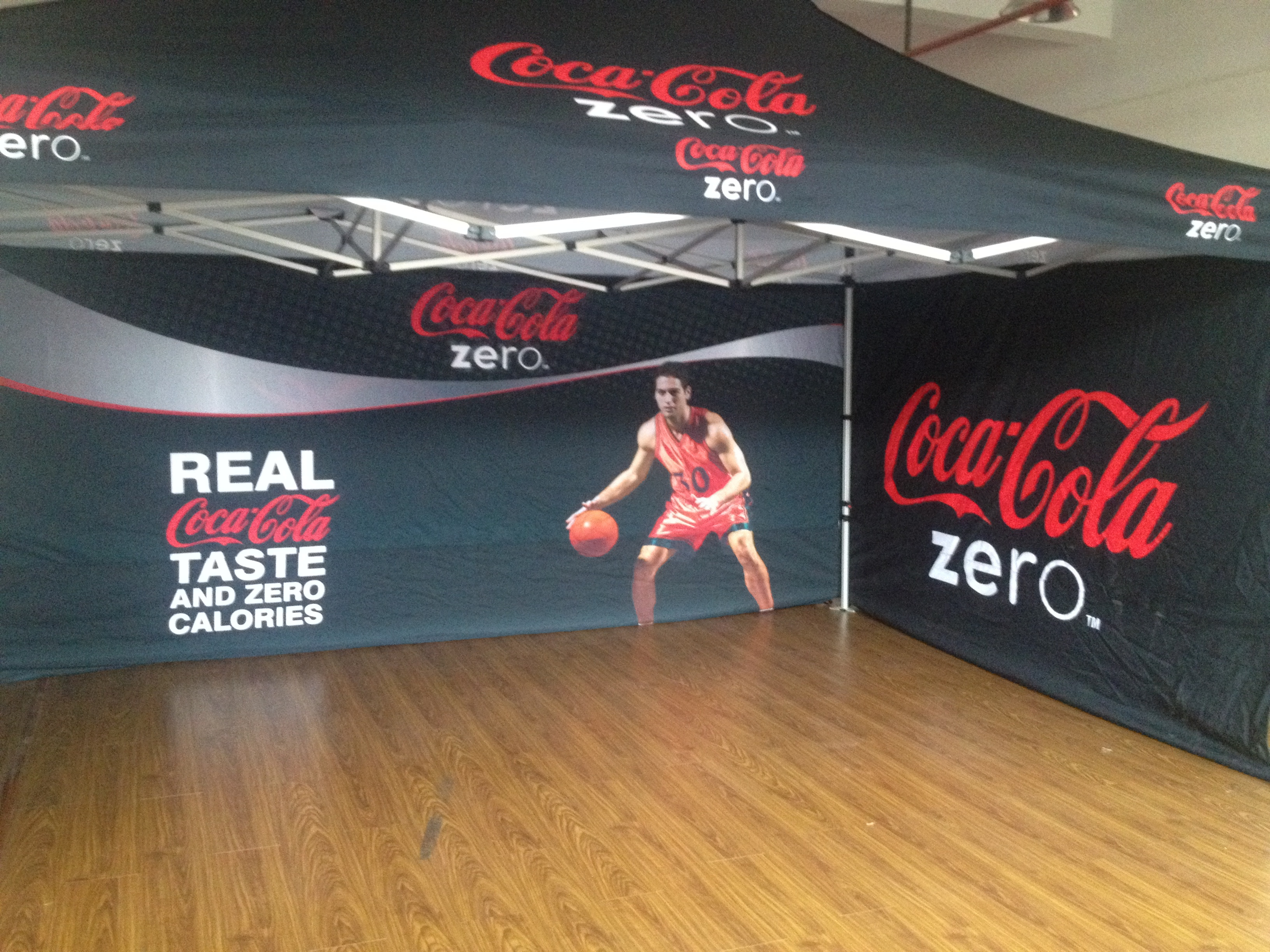 Pop Up Tent with Logo Custom Printed Canopy for Outdoor Camping