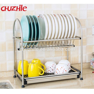 Light Weight Kitchen Plate Rack Steel Plate Storage Rack