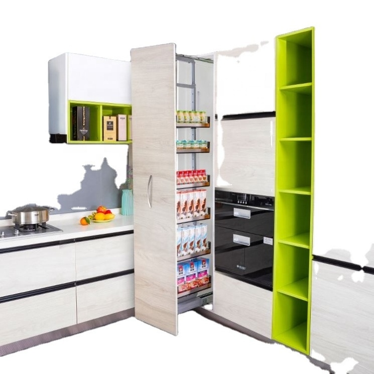 Pull-Out Kitchen Wire Basket Drawer Soft Closing Sliding Pantry Corner High Unit Carousel Wing Pull-Out Storage Basket