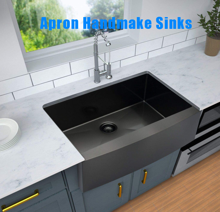 33x21 Apron Front Farmhouse Kitchen Sink 16 Gauge Stainless Steel Undermount Ledge Workstation Deep Single Bowl