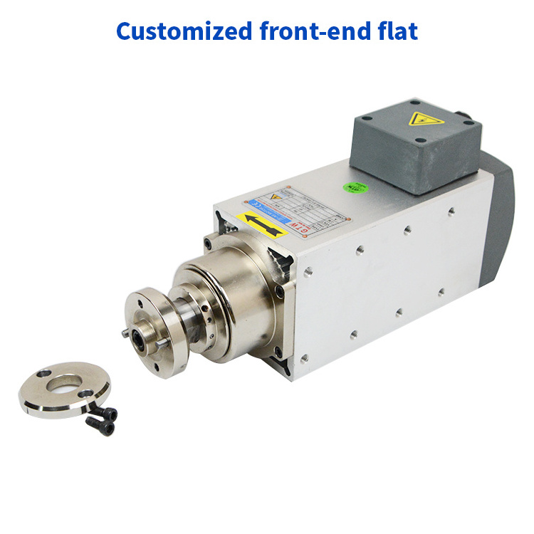 Precision 6000rpm Spindle 2.2KW Air Cooling Machine Tool Spindle motor For Cutting Seal Strip