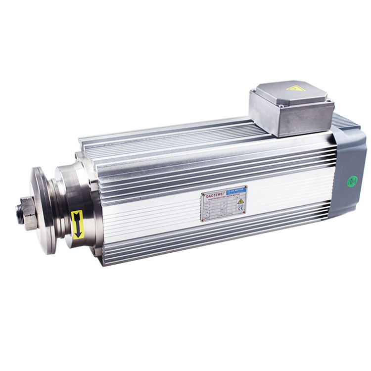 cnc spindle 7.5KW motor spindle Square Air-cooled Cnc Router Spindle Motor for stone cutting