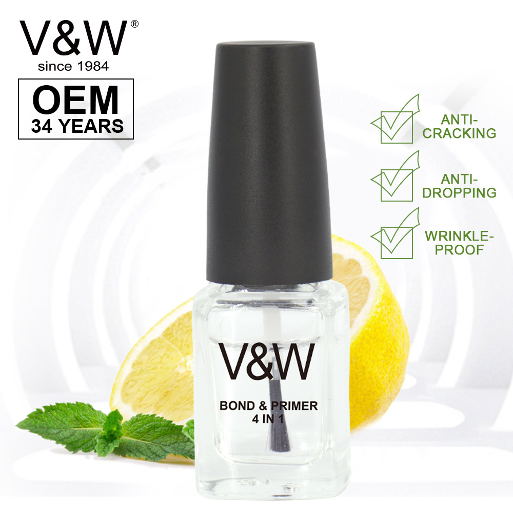 V&W OEM No Acid Nail Bond And Primer 4 In 1