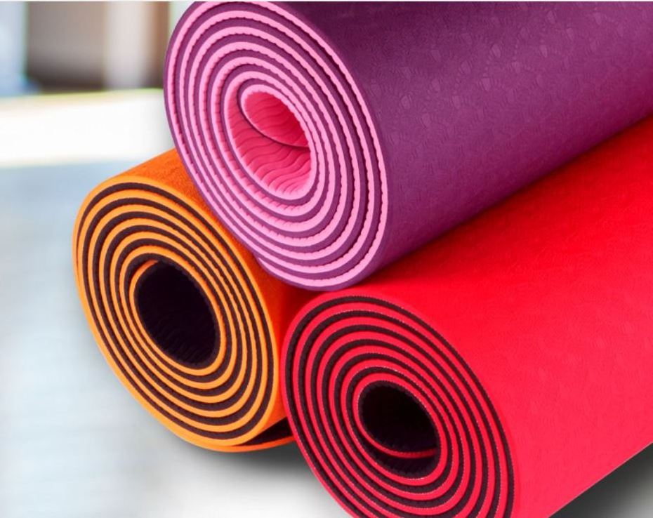 Custom Print logo Eco Friendly TPE Yoga Mat