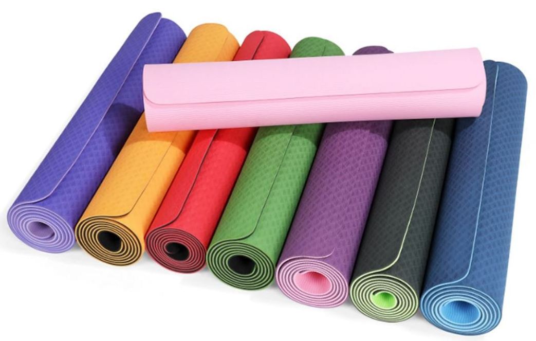 Custom Print logo Eco Friendly TPE Yoga Mat