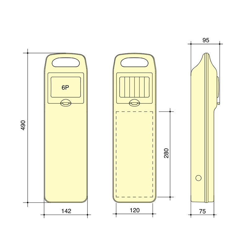 Site Repair Portable Power Distribution Plastic Box With Socket