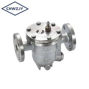 flanged bucket type delta venturi orifice thermodynamic steam traps drain valve with filter