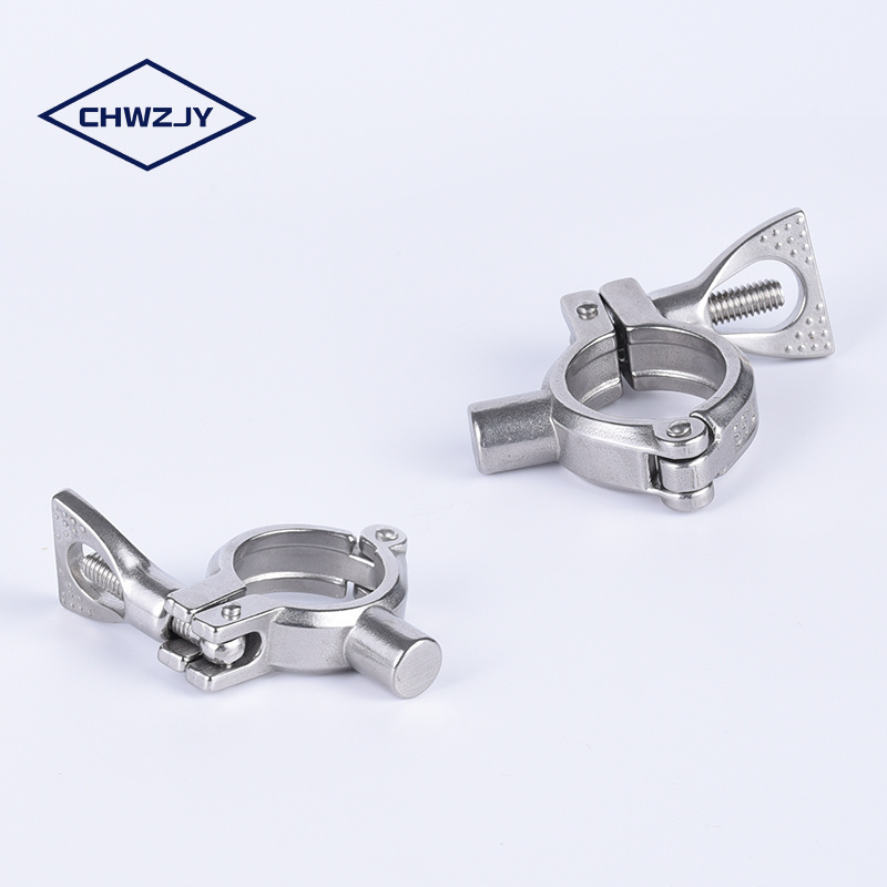 Saddle Galvanized Loop Clamps Bracket Wholesale High Quality 4Inch Steel Fire Sprinkler  Heavy Pear Clamp Support Pipe Hanger