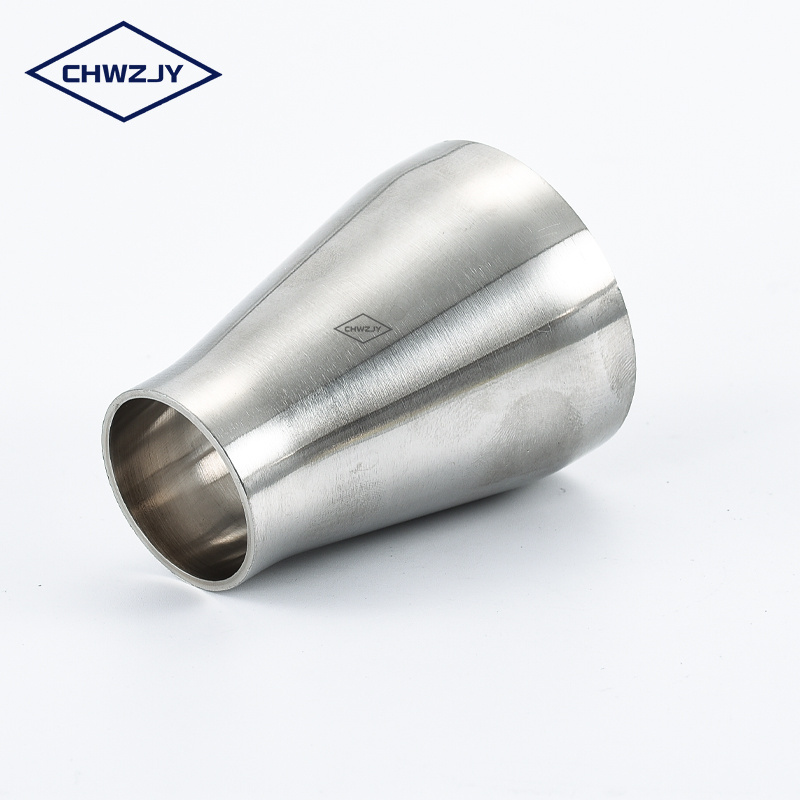 JY SS304 SS316L Sanitary Stainless Steel welding stainless pipe reducer concentric