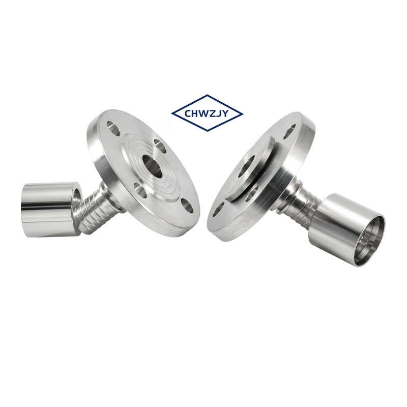 Sanitary Stainless Steel Hose Pipe Fitting Clamp End Adaptor