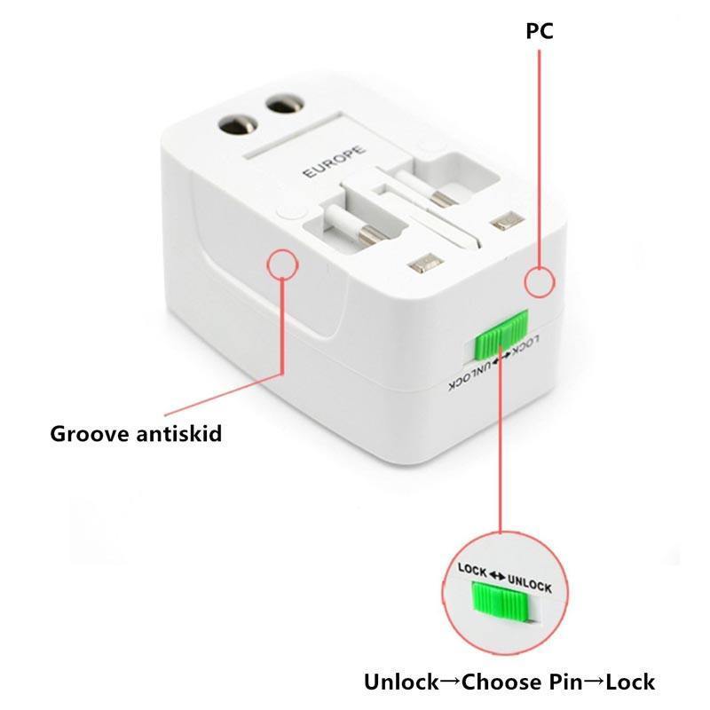 220v to 110v voltage Travel Adapter With USB Charger/Global Travel Adapter With Usb Universal Travel Adapter