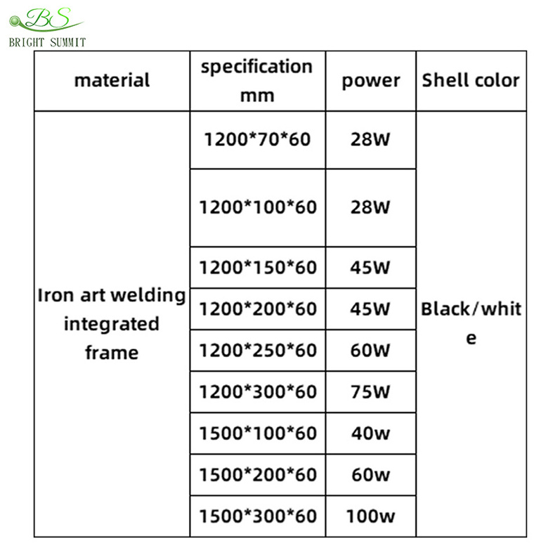 Wholesale Custom 24W 48W Rectangular SMD Linear Light Modern Office Hanging Aluminum Ceiling Lighting Fixture LED Pendant Light