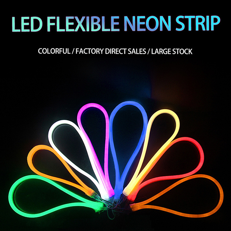 white yellow mix 2 in 1 led strip 12v soft  color  led neon flexible strip lights