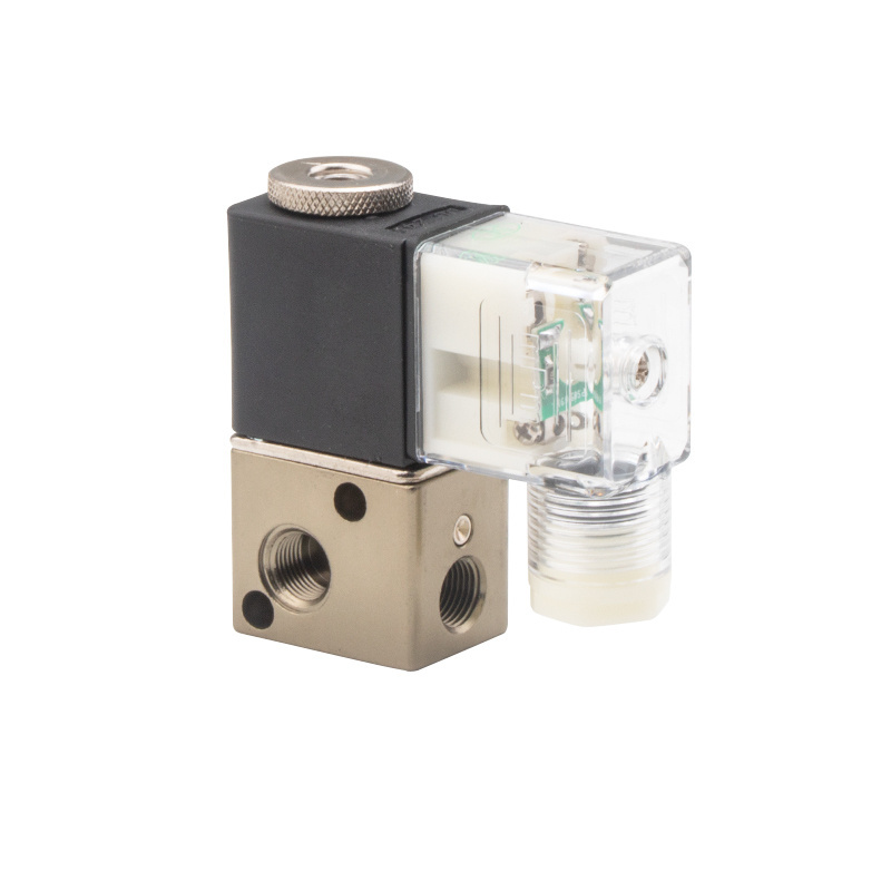 3V1-06 Series 3/2 Way 1/4'' Normally Closed Type Smc 24v 12v High Frequency Solenoid Valve