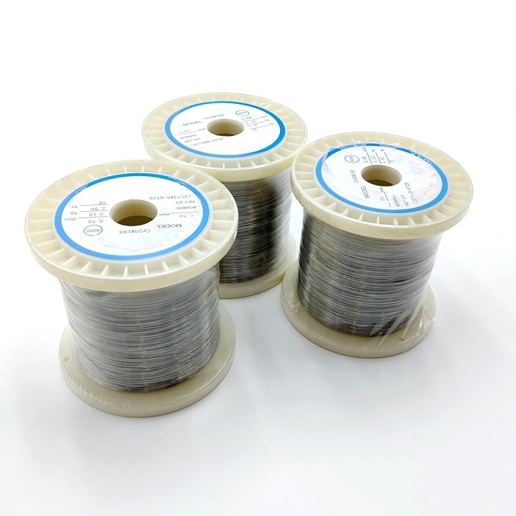 Nichrome 80 resistance electric wire for heating element cr20ni80 26 gauge nichrome wire 0.4mm