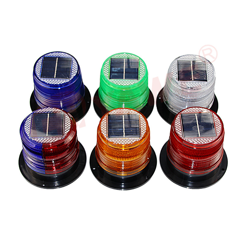 Magnetic flashing led warning lights traffic Solar warning light Strobe Beacon Emergency Vehicles warning Light