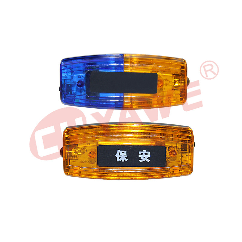 traffic shoulder light flashing red blue led shoulder light rechargeable flashing shoulder warning light