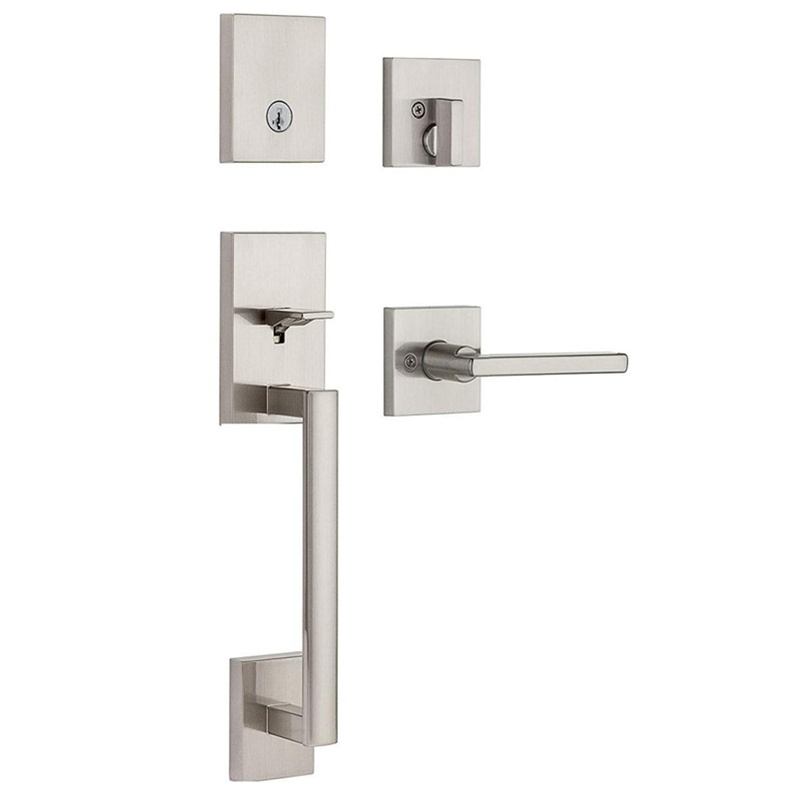 Home security front door entry entrance handleset entrance lock set