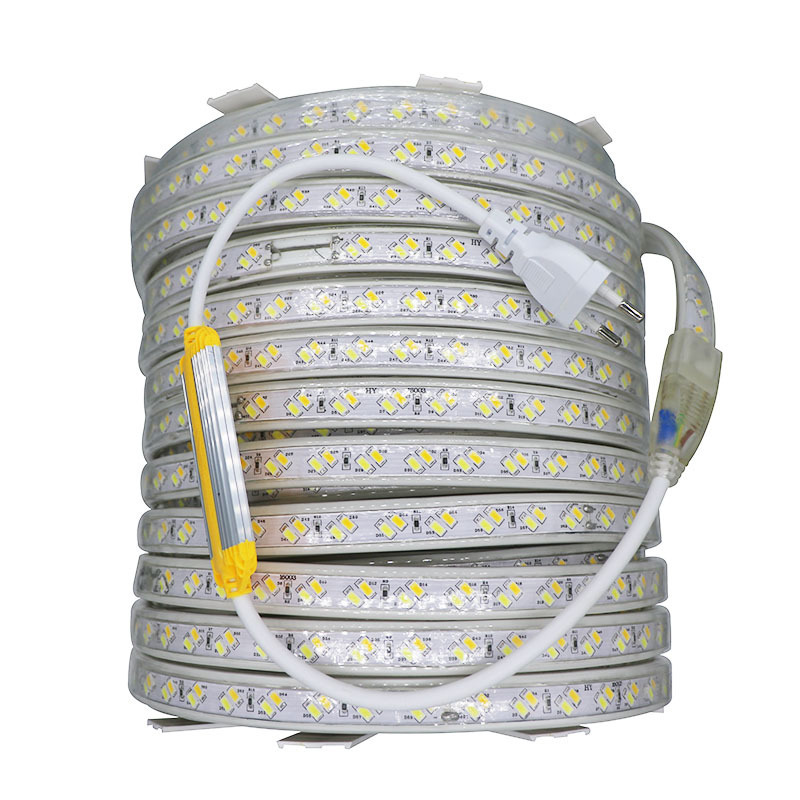 White & Warm white 120leds/m 220V 5730 Color Dual white Dimmable Flexible Tape Light LED Strip light