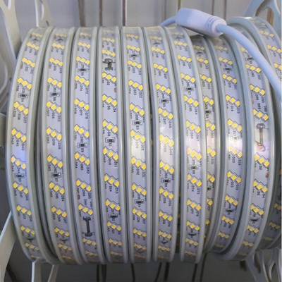 Waterproof Led strip light 220V 2835 SMD 120Leds/m Three Row flexible tape light