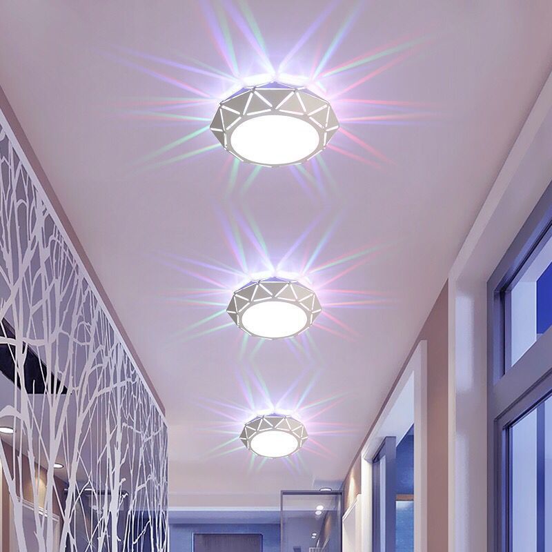 Residential pop dimmable decorative acrylic kitchen bedroom living room modern smart led flush mount led ceiling light