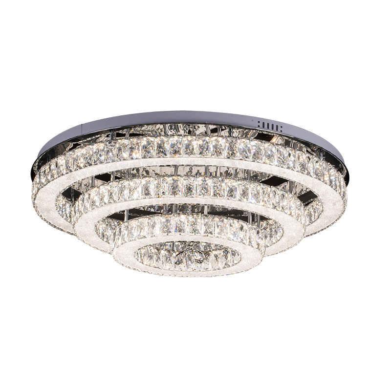 China Supplier Modern Led Ceiling Light Flush Mount, Crystal Led Ceiling Lamp For Home Hotel Display-Room