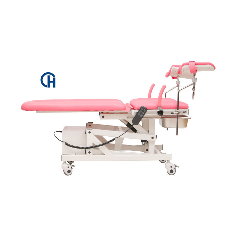 Medical Ob-Gyn Exam Table Stainless Steel Gynecology Exam Table With Stirrups For Clinic