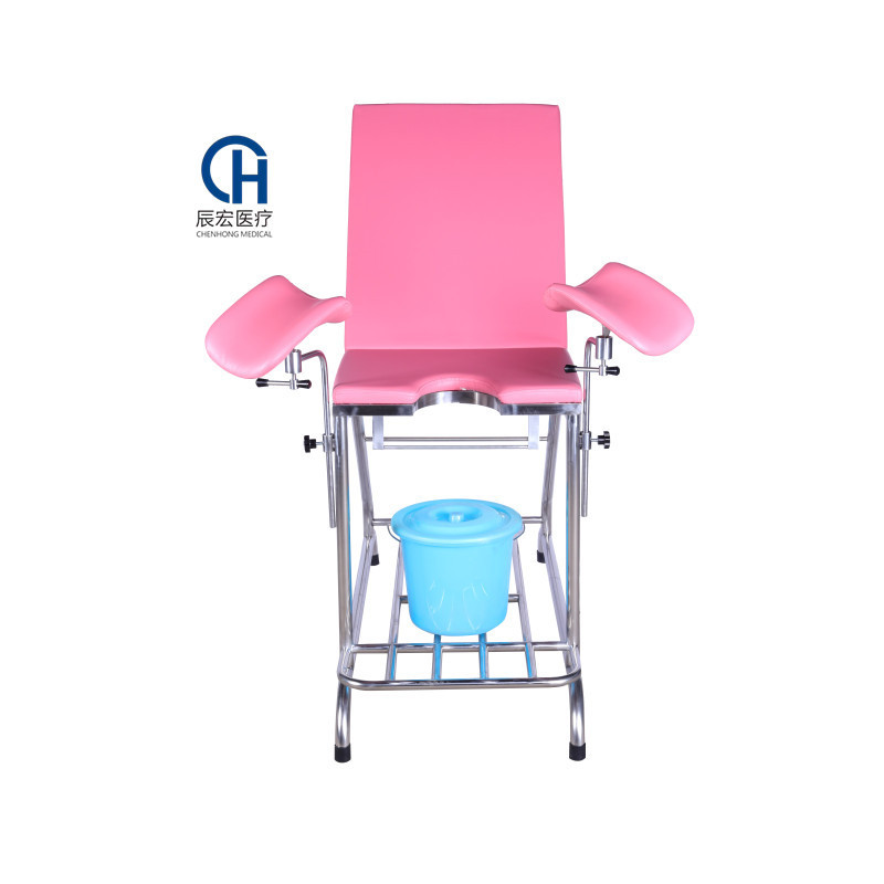 Medical Ob-Gyn Exam Table Stainless Steel Gynecology Exam Table With Stirrups For Clinic