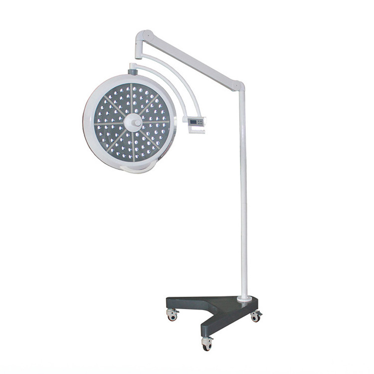 Hospital Medical Doctor Use Clinic Examination Light With Wheels Trolley Exam Mobile LED Operating Lamp