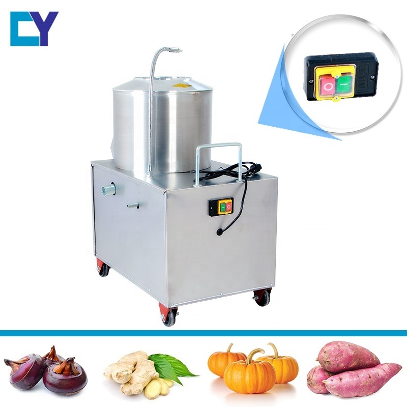 Commercial potato peeler and cutter/Potato french fry cutter/potato peeler machine price