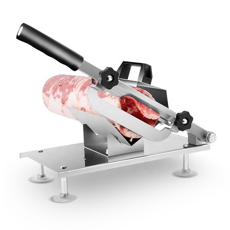 Mini Meat Slicer for home use /vegetable slicer/Small chicken beef lamb meat horizontal cutting machine slicer