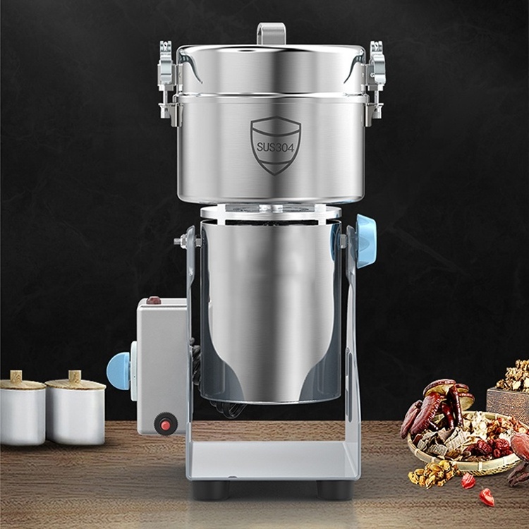 2500g Stainless steel products  grinder swing small household electric food mill powder