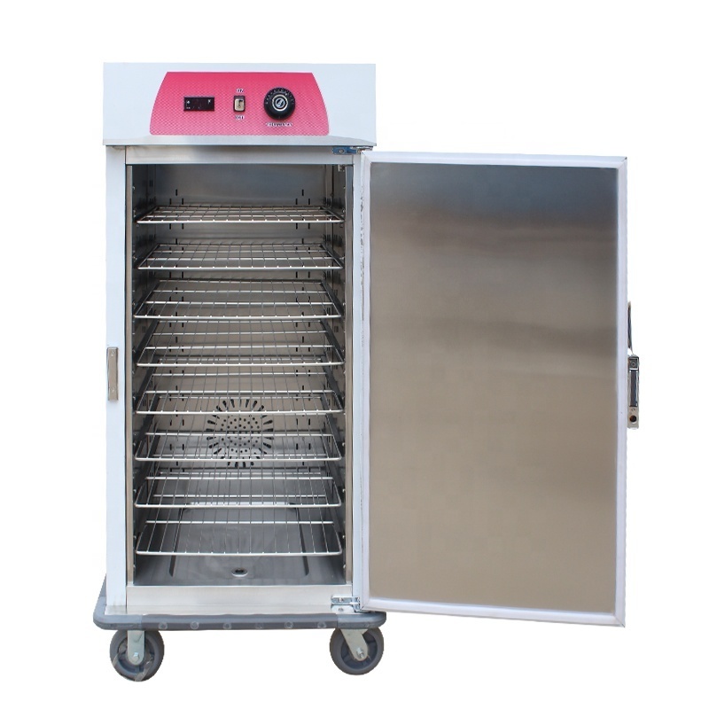 Commercial electric food warmer cabinet hotel banquet large capacity vertical thermal insulation cabinet dining car