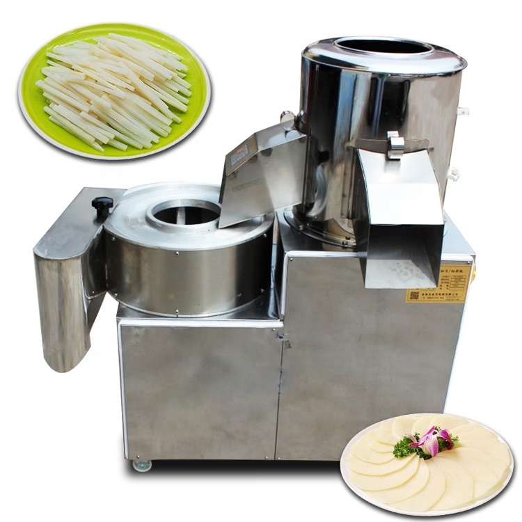 industrial potato chips french fries washer peeler cutter