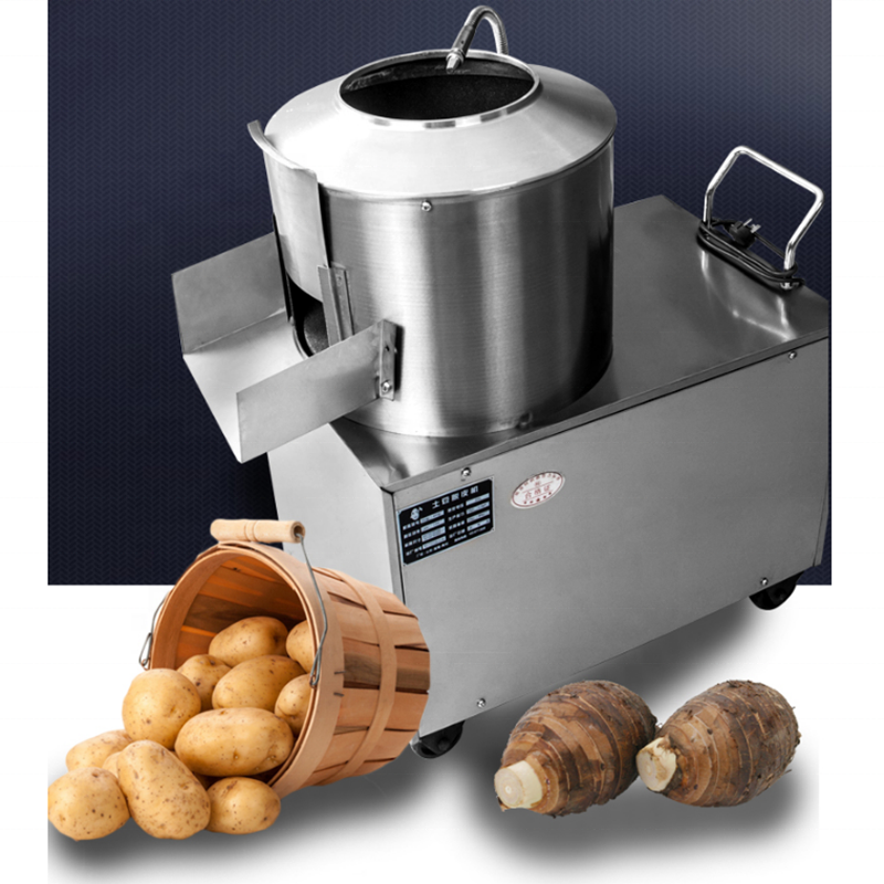 Fresh Ginger Potato Washing Machine Turmeric Yam Cassava Carrot Sweet Potato Cleaning Peeling Machine Price