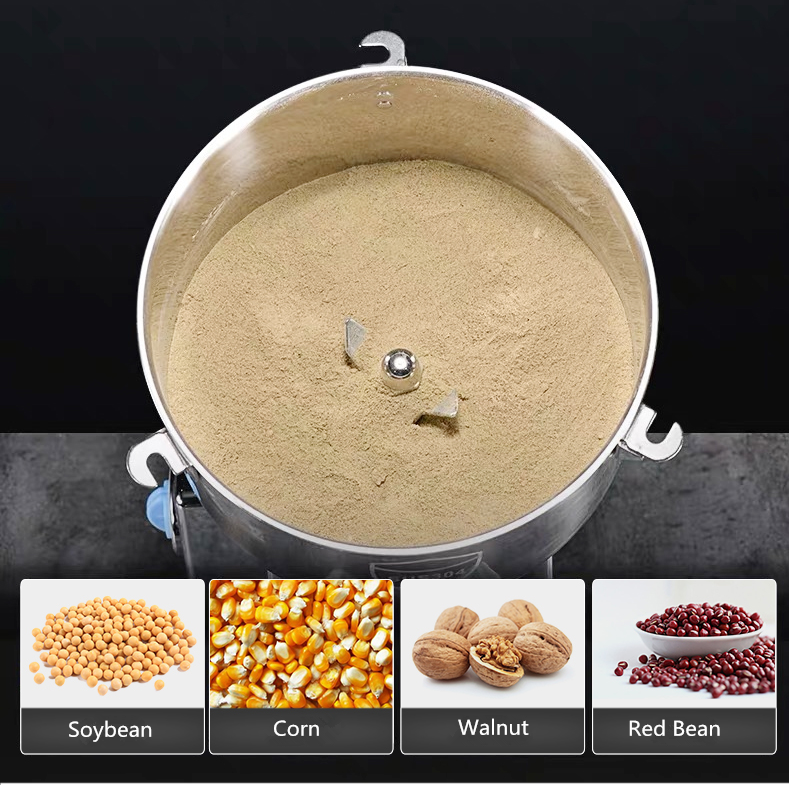 2500G Household multi-function industrial Spice Grinder /flour mill /home use grains grinder for grain