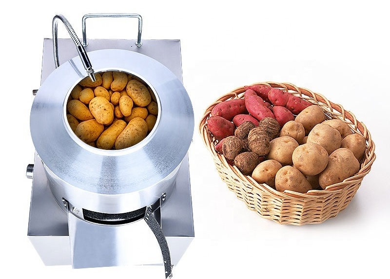 commercial potato peeling machine/energy-saving garlic peeler machine/quick  fresh  ginger   peeler