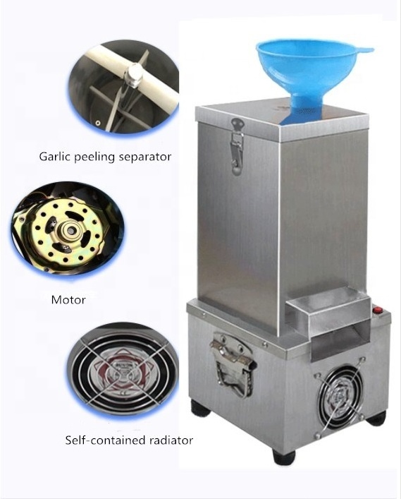 stainless steel dry garlic peeling machine/Electric Automatic Small Garlic Peeler Machine Garlic Peeling Machine