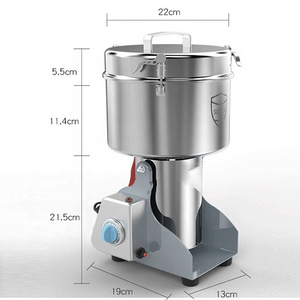 2500G Household multi-function industrial Spice Grinder /flour mill /home use grains grinder for grain