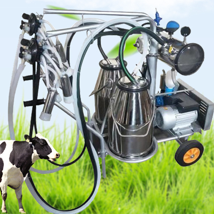 cow and goat cluster portable milking machine