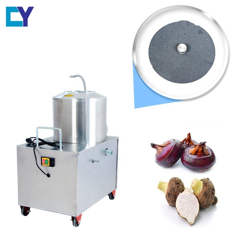 The commercial potato peeler and slicer machine/industrial potato peeler and slicer machine / small scale potato peeling machine